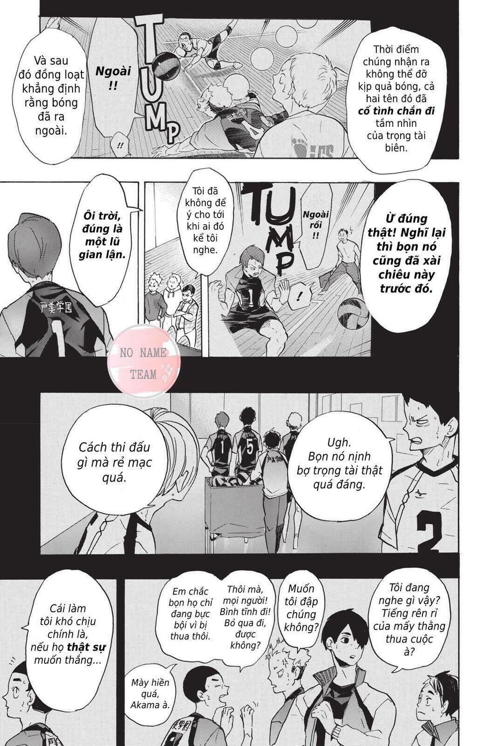 haikyuu chapter 203 - Trang 3