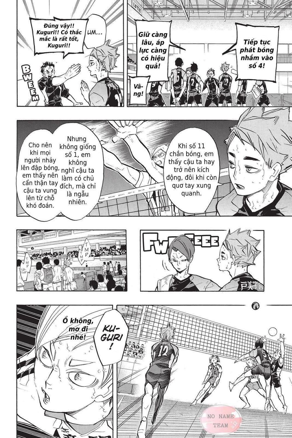 haikyuu chapter 203 - Trang 3