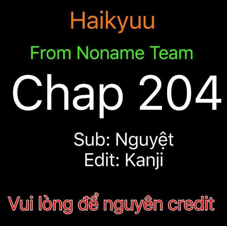 haikyuu chapter 204 - Trang 3