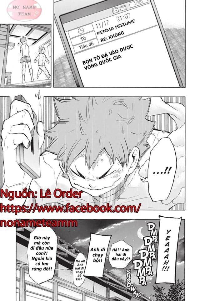 haikyuu chapter 206 - Trang 3