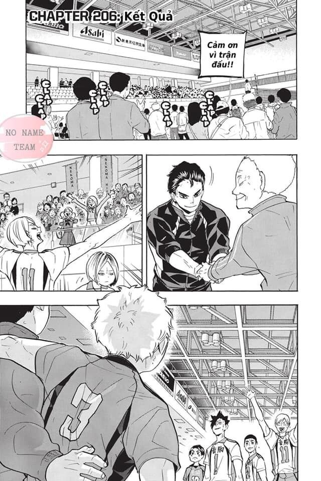 haikyuu chapter 206 - Trang 3