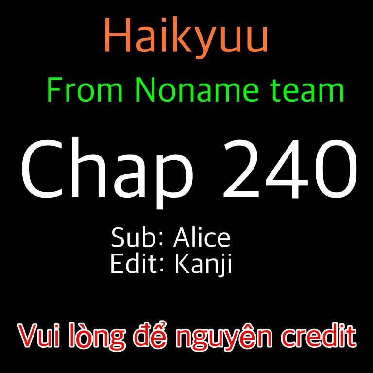 haikyuu chapter 240 - Trang 3