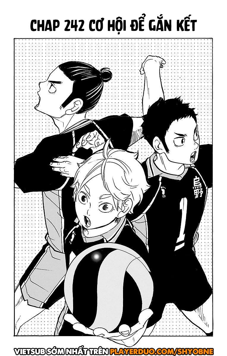 haikyuu chapter 242 - Trang 3