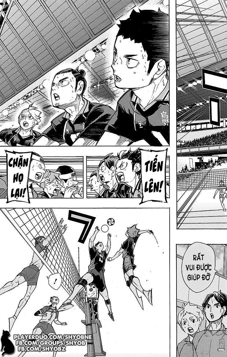 haikyuu chapter 242 - Trang 3