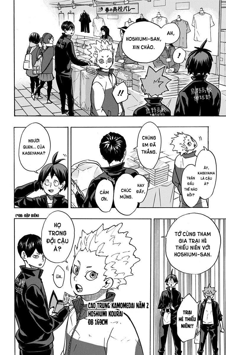 haikyuu chapter 245 - Trang 3