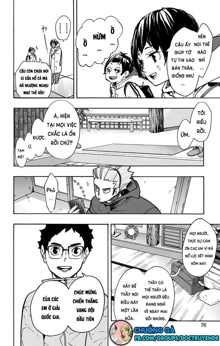 haikyuu chapter 246 - Trang 3