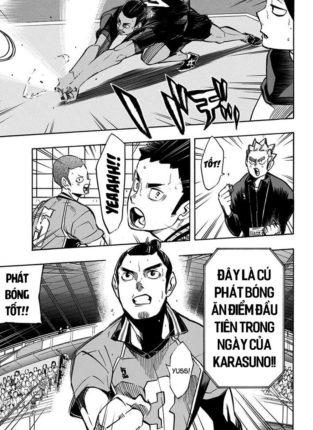 haikyuu chapter 254 - Trang 3