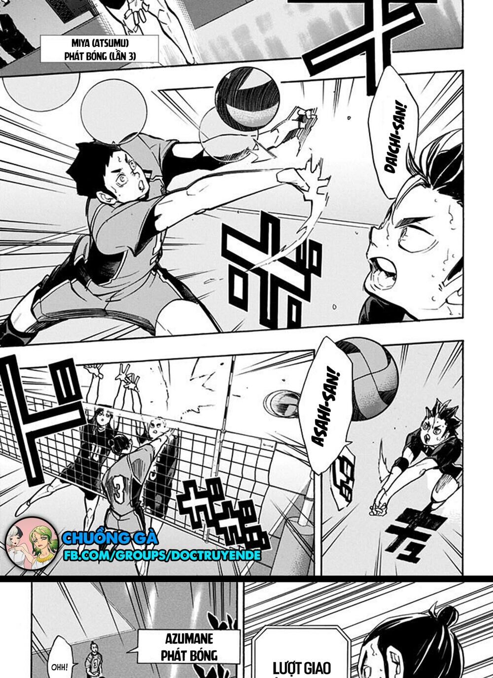 haikyuu chapter 254 - Trang 3