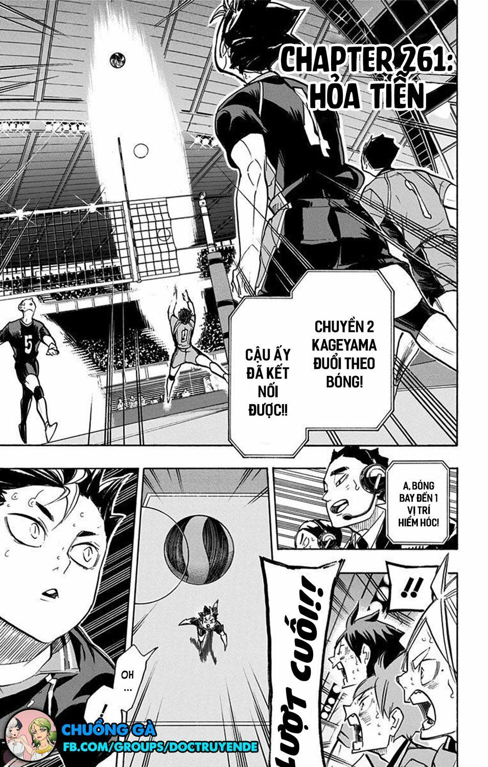 haikyuu chương 261 - Trang 3