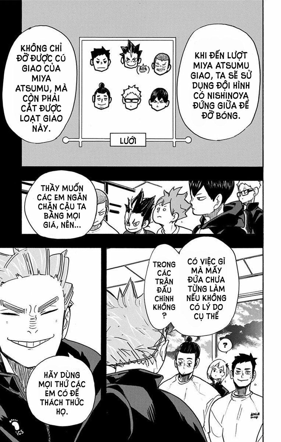 haikyuu chương 261 - Trang 3