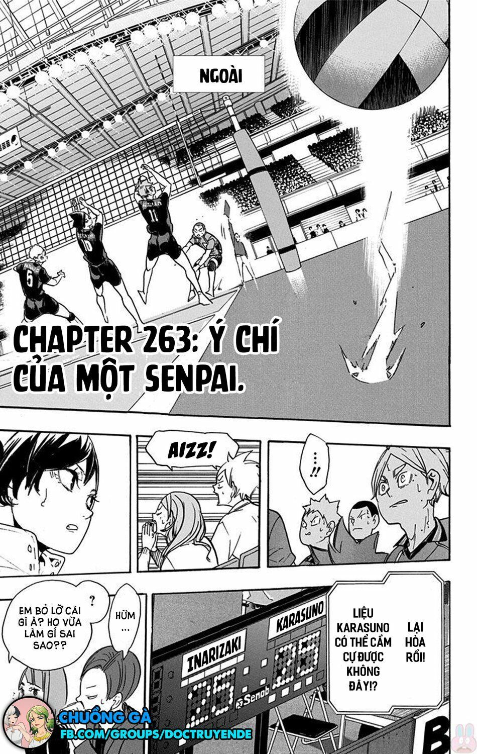 haikyuu chương 263 - Trang 3