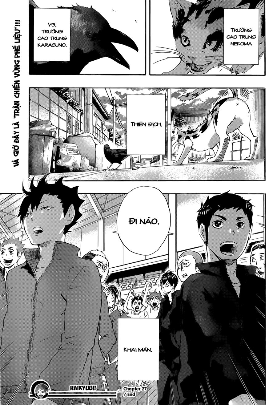 haikyuu chapter 27 - Trang 3