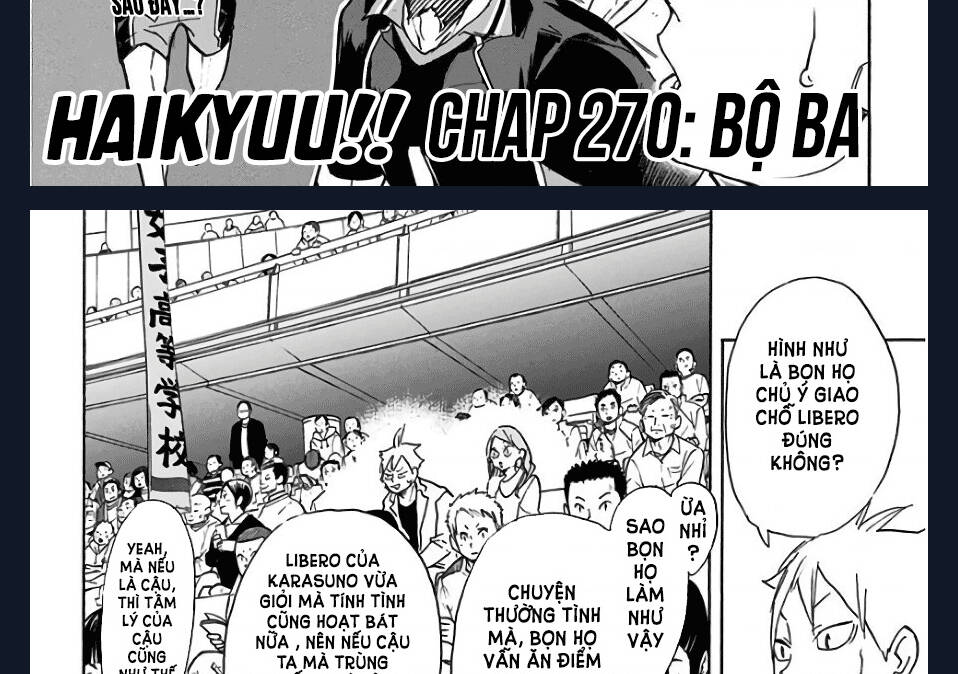 haikyuu chương 270 - Trang 3