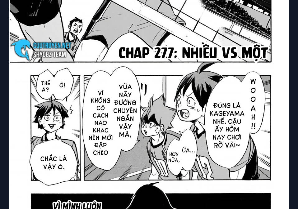 haikyuu chương 277 - Trang 3