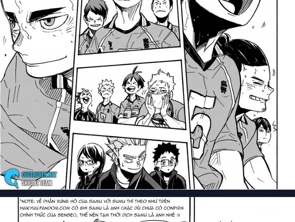 haikyuu chương 282 - Trang 3