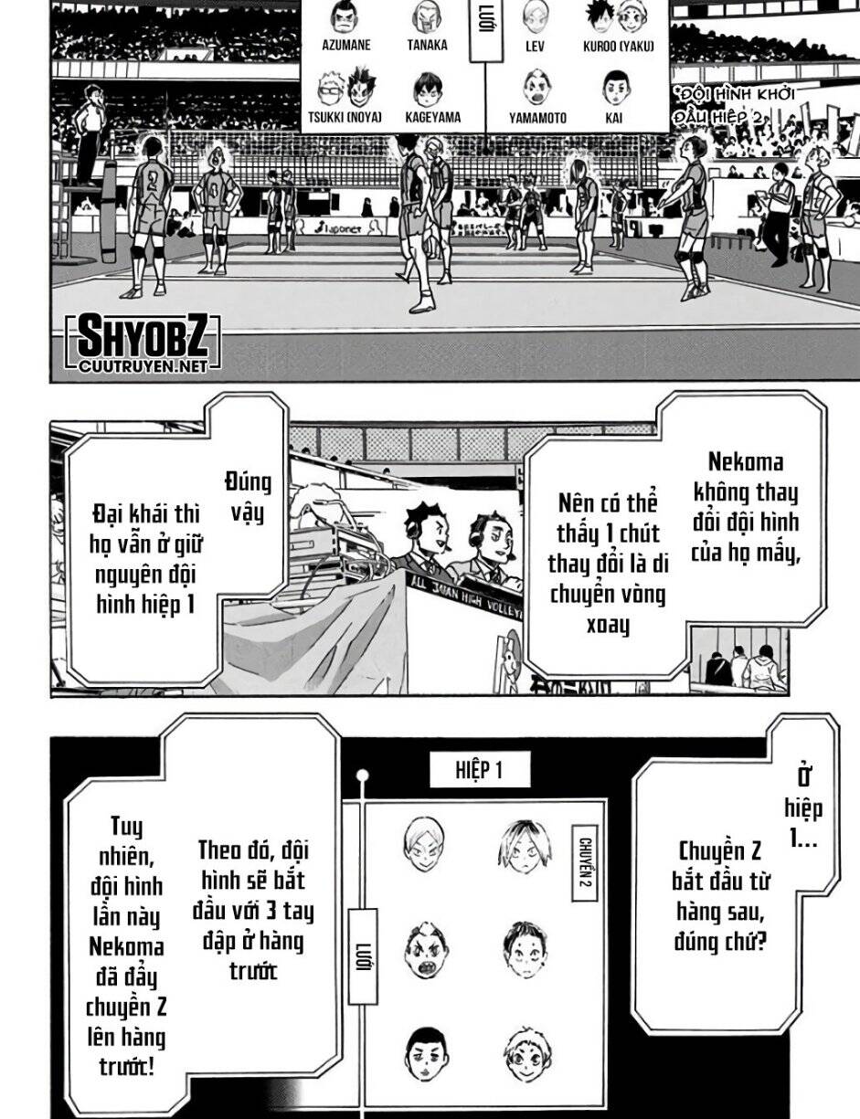 haikyuu chương 305 - Trang 3