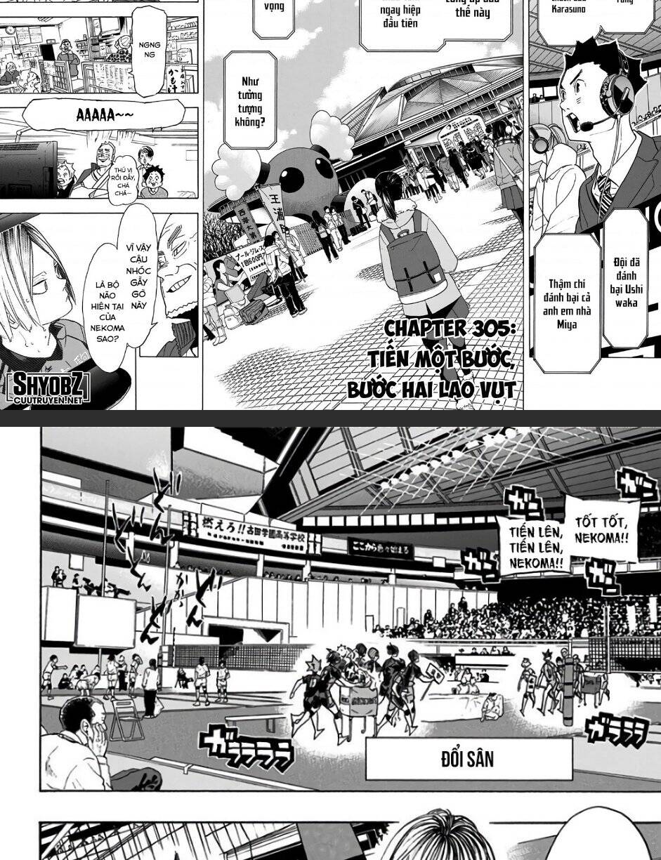 haikyuu chương 305 - Trang 3