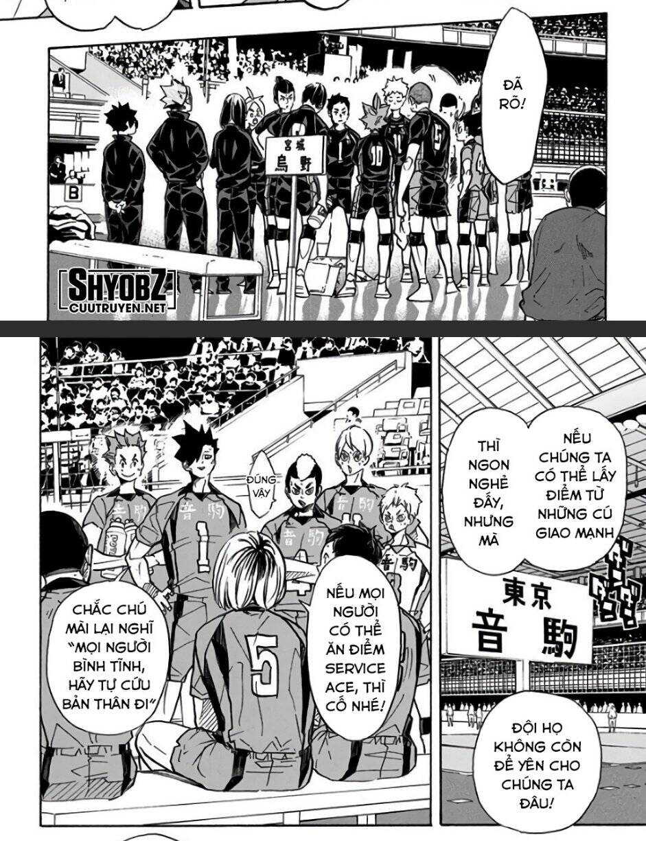 haikyuu chương 305 - Trang 3