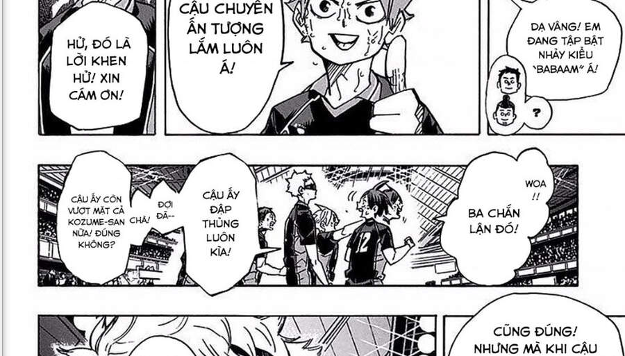 haikyuu chapter 315 - Trang 3