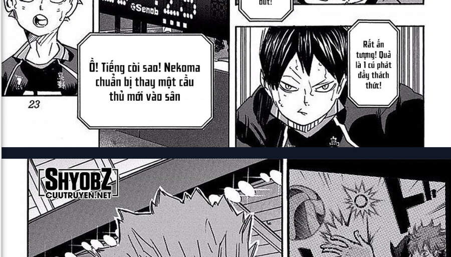 haikyuu chapter 315 - Trang 3