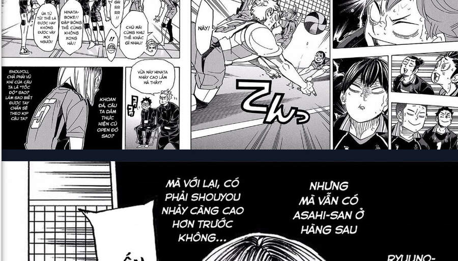 haikyuu chapter 315 - Trang 3