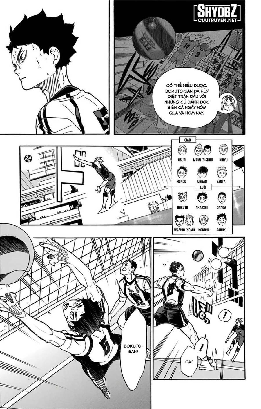 haikyuu chương 330 - Trang 3