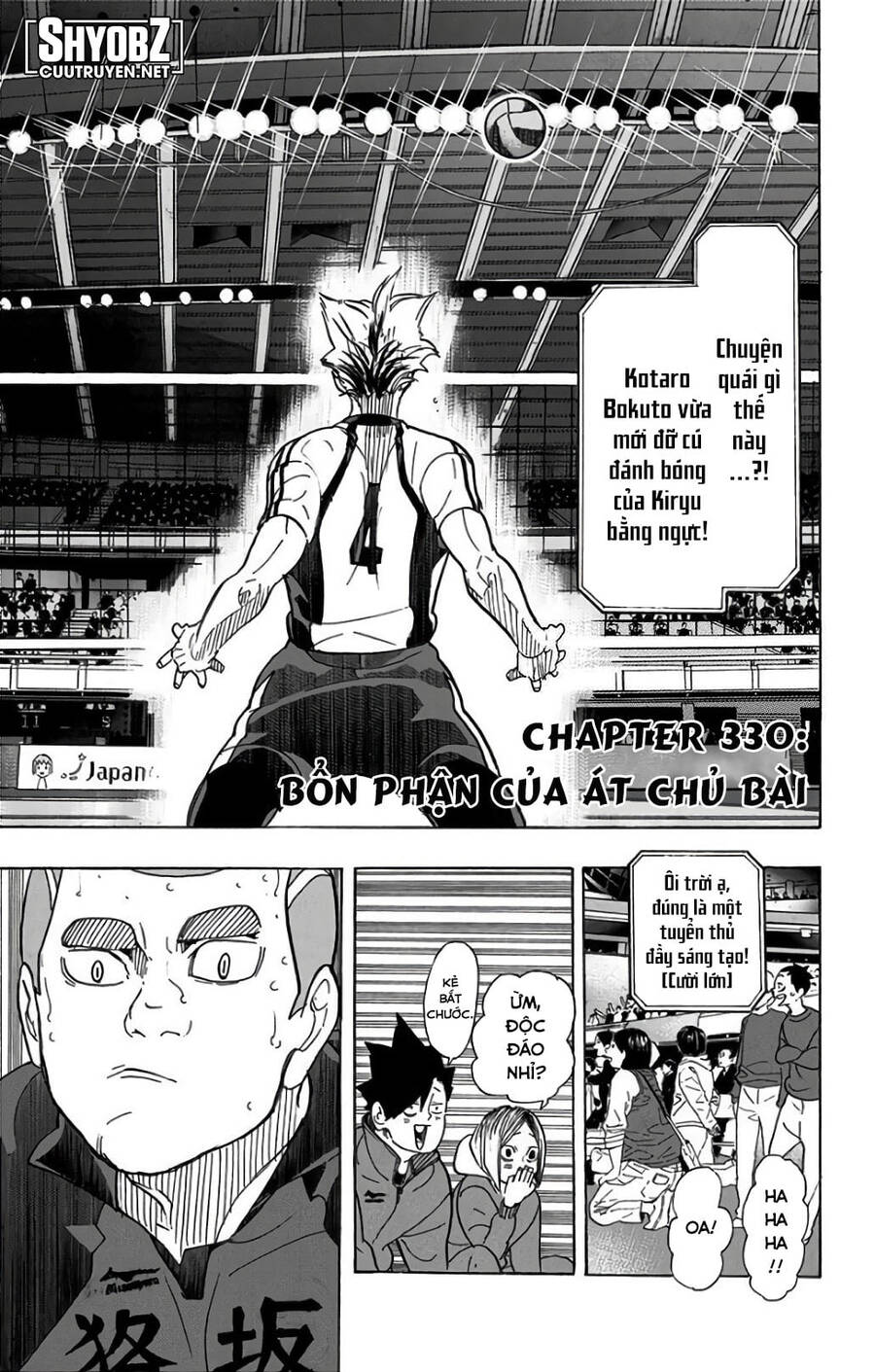 haikyuu chương 330 - Trang 3