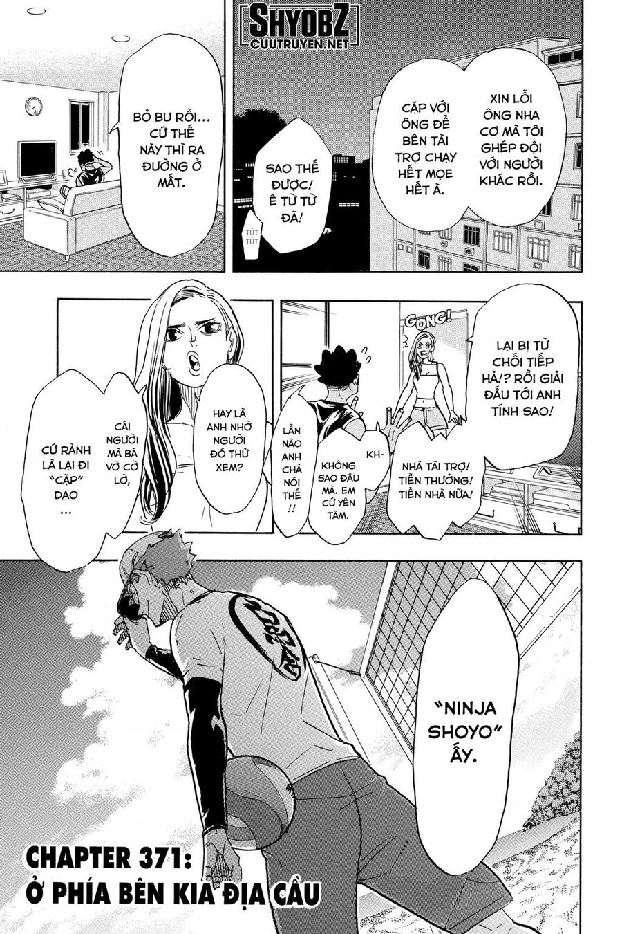 haikyuu chapter 371 - Trang 3