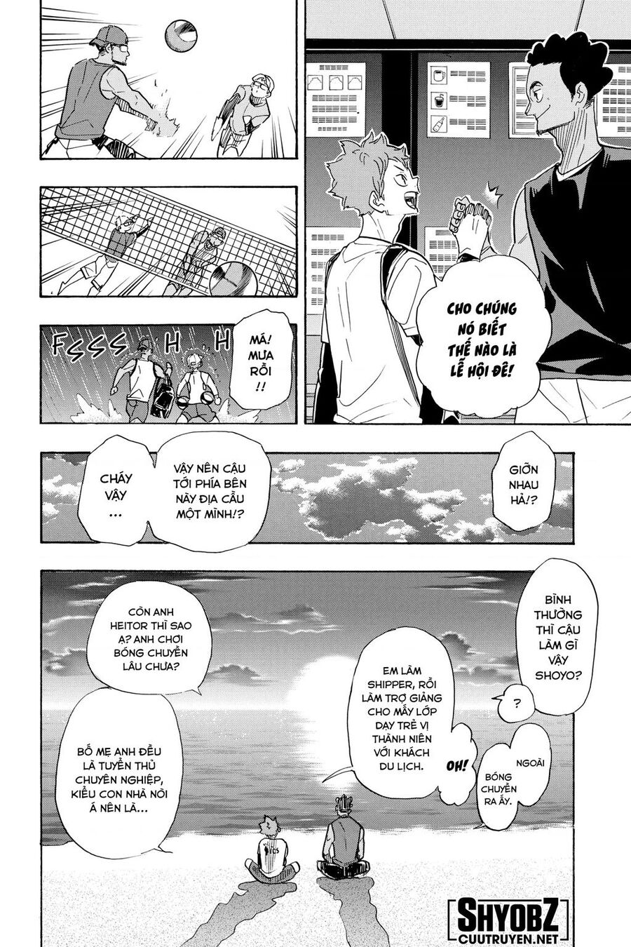 haikyuu chapter 371 - Trang 3