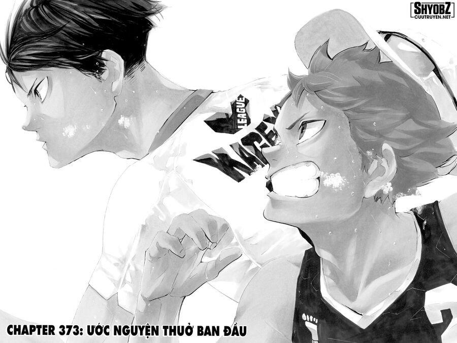 haikyuu chapter 373 - Trang 3