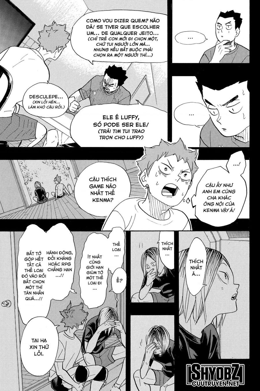 haikyuu chapter 373 - Trang 3