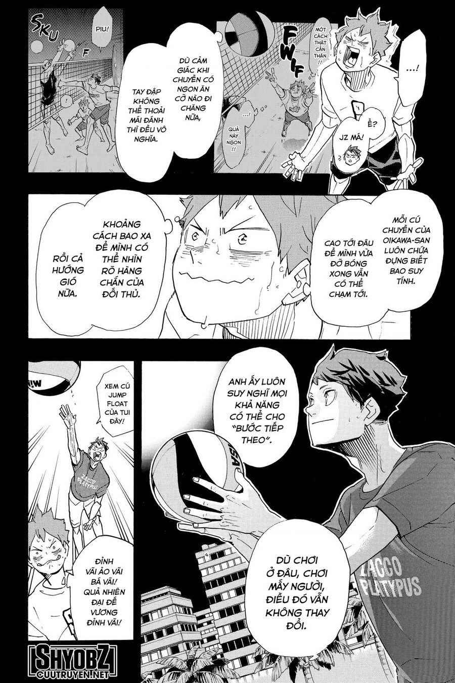 haikyuu chapter 373 - Trang 3