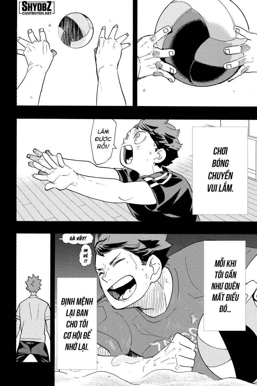 haikyuu chapter 373 - Trang 3