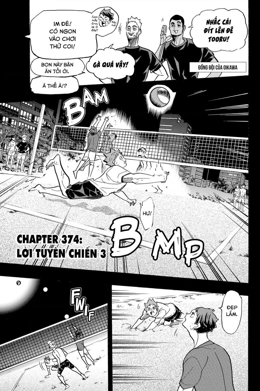 haikyuu chapter 374 - Trang 3