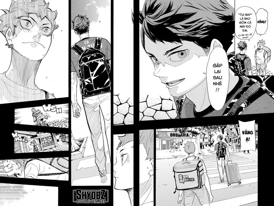 haikyuu chapter 374 - Trang 3