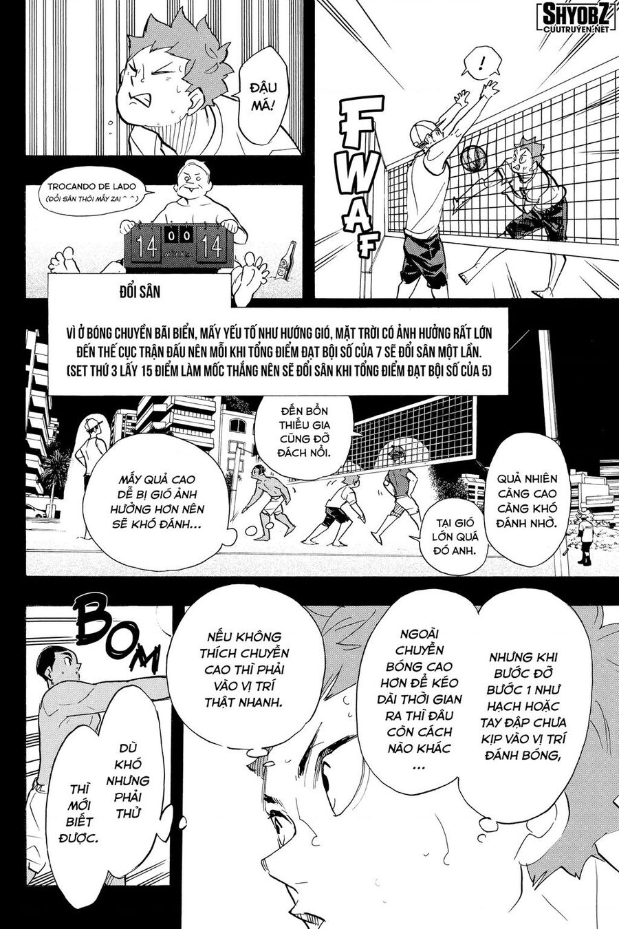 haikyuu chapter 374 - Trang 3