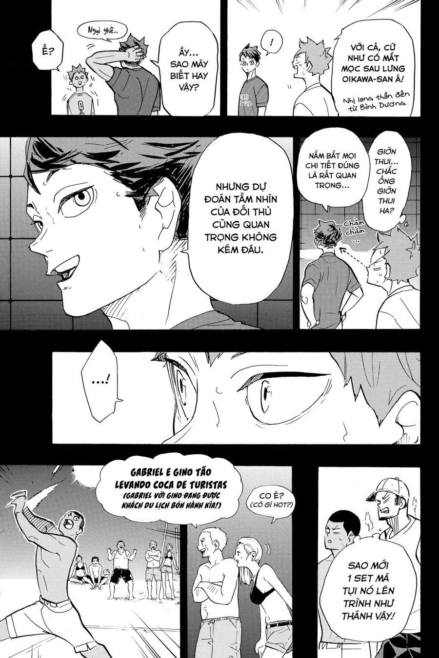 haikyuu chapter 374 - Trang 3