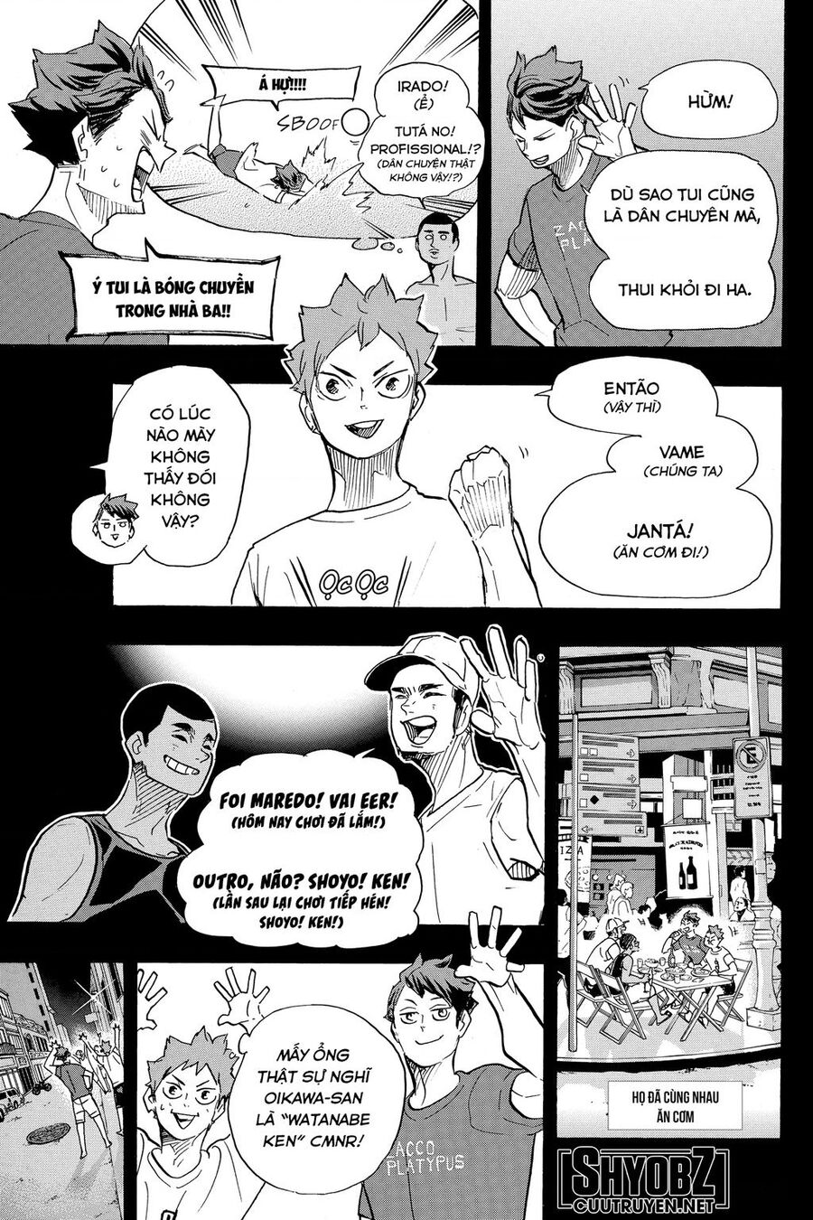 haikyuu chapter 374 - Trang 3