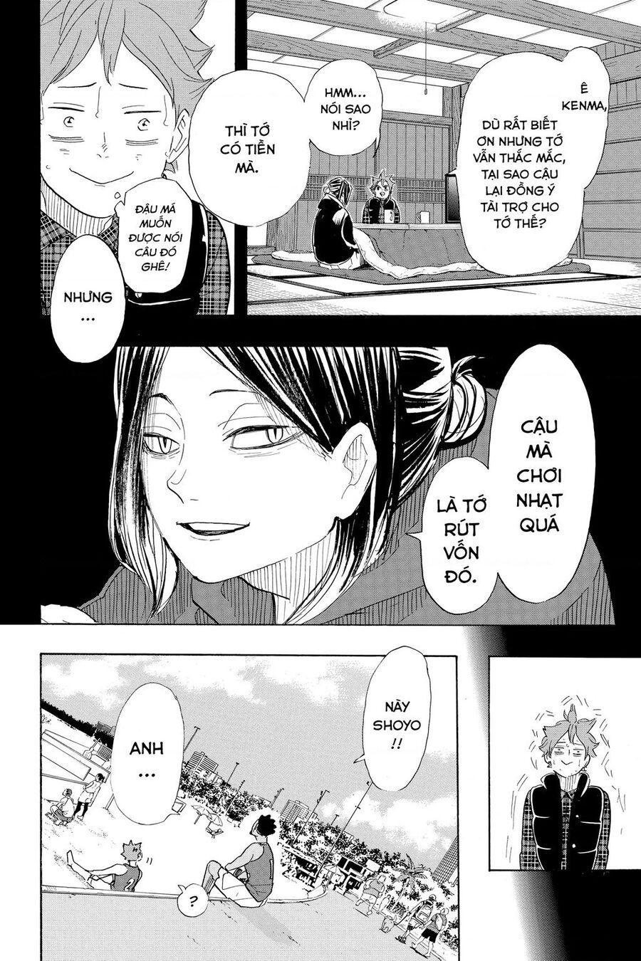 haikyuu chapter 375 - Trang 3