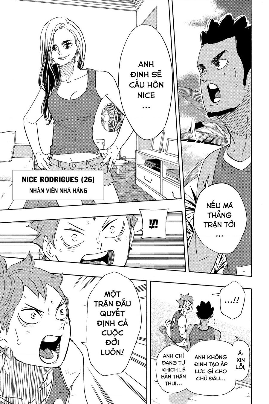 haikyuu chapter 375 - Trang 3