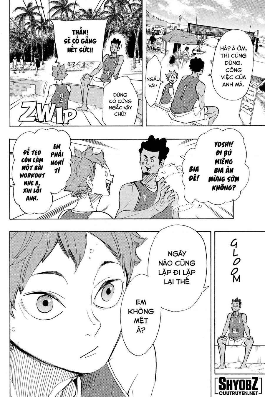 haikyuu chapter 375 - Trang 3