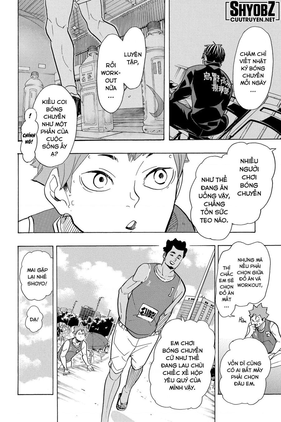 haikyuu chapter 375 - Trang 3