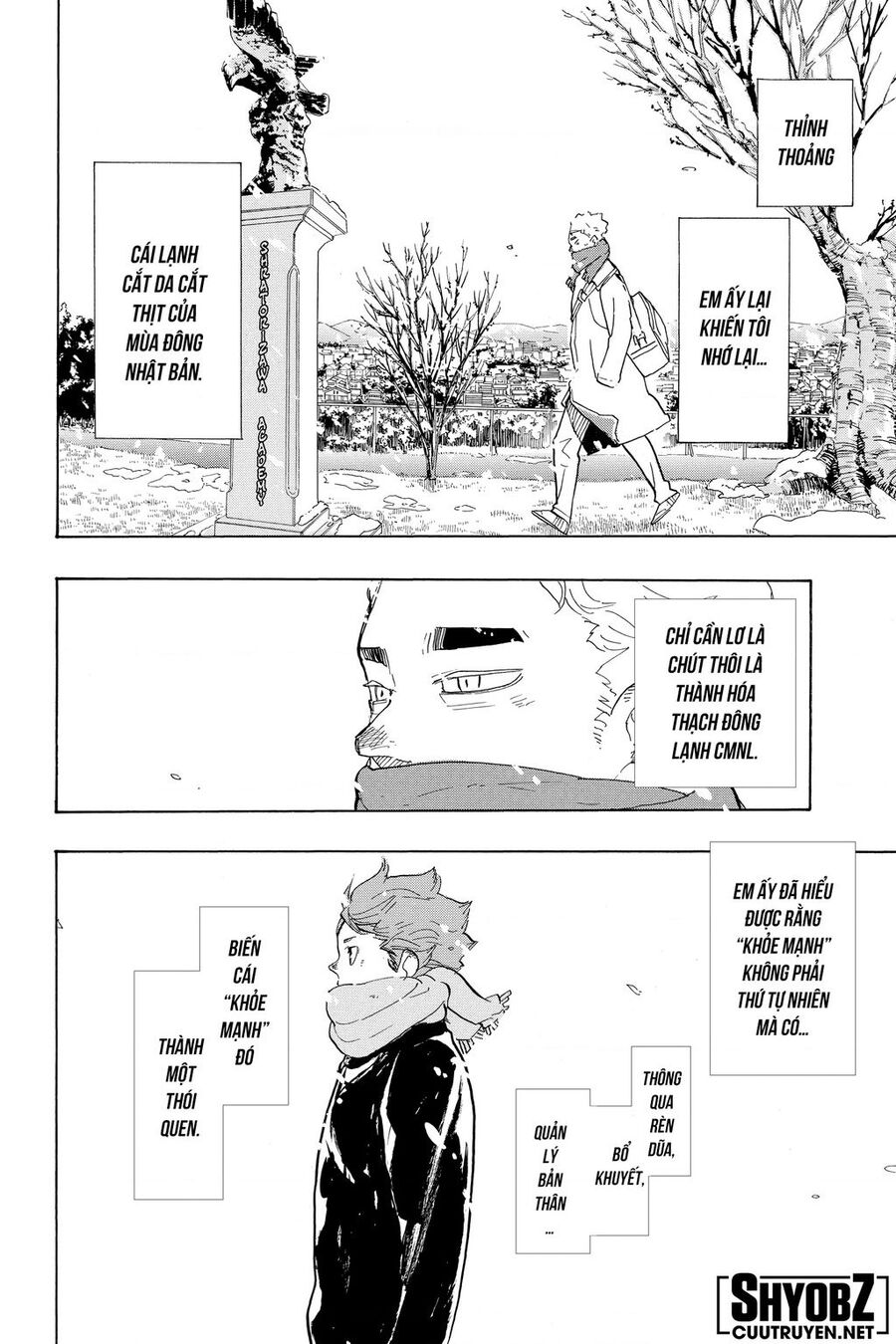 haikyuu chapter 375 - Trang 3