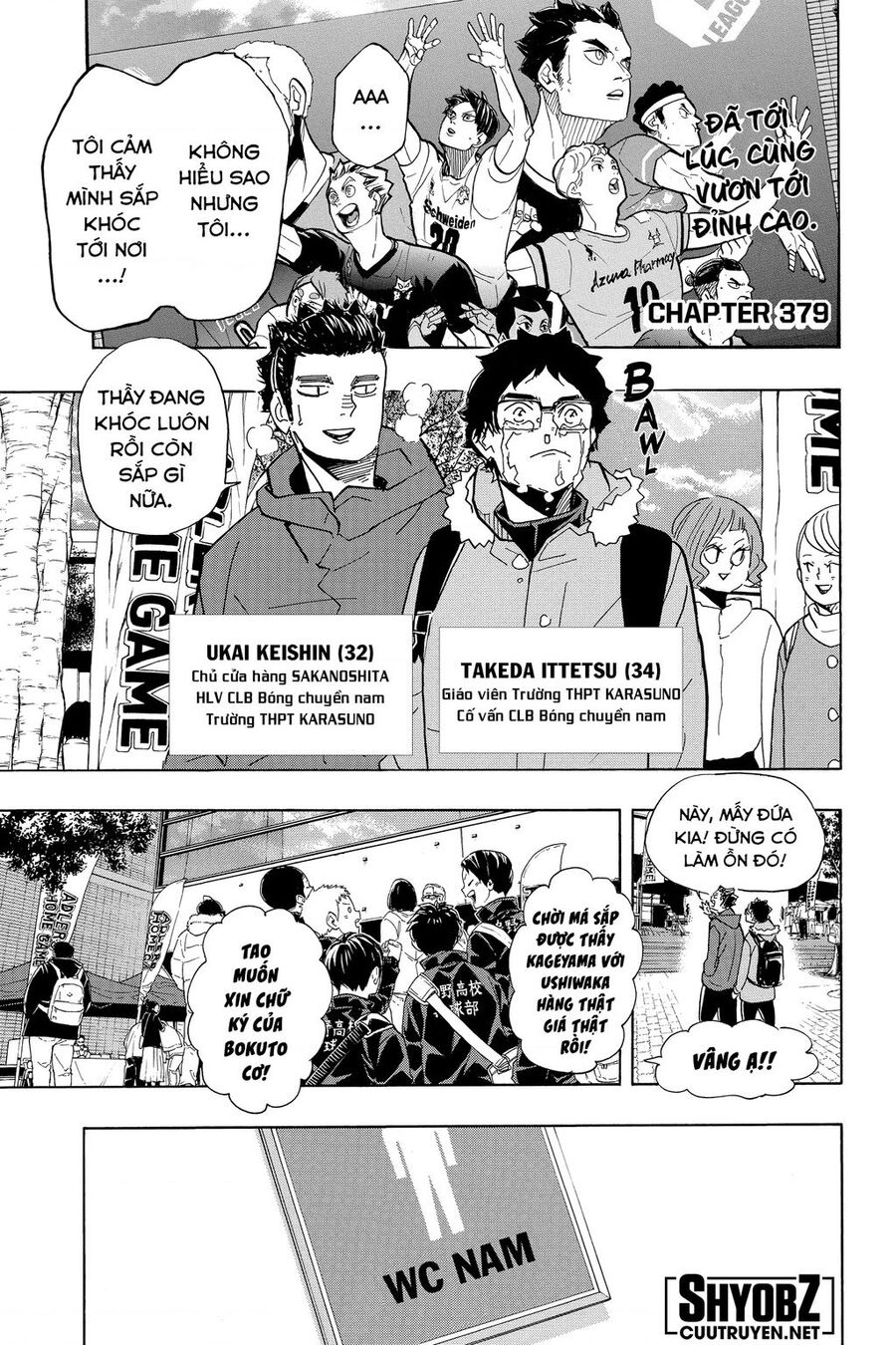 haikyuu chapter 379 - Trang 3