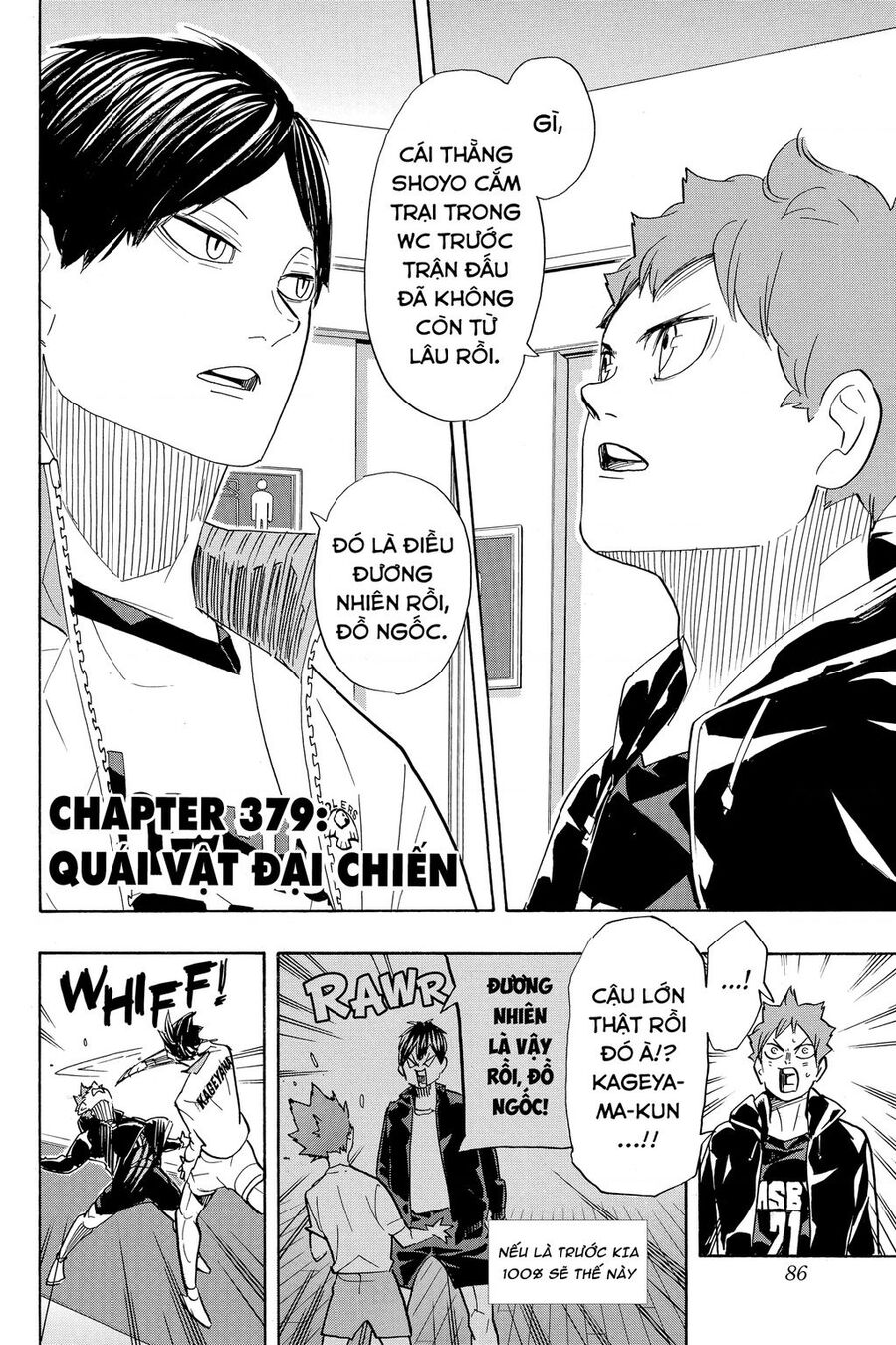 haikyuu chapter 379 - Trang 3