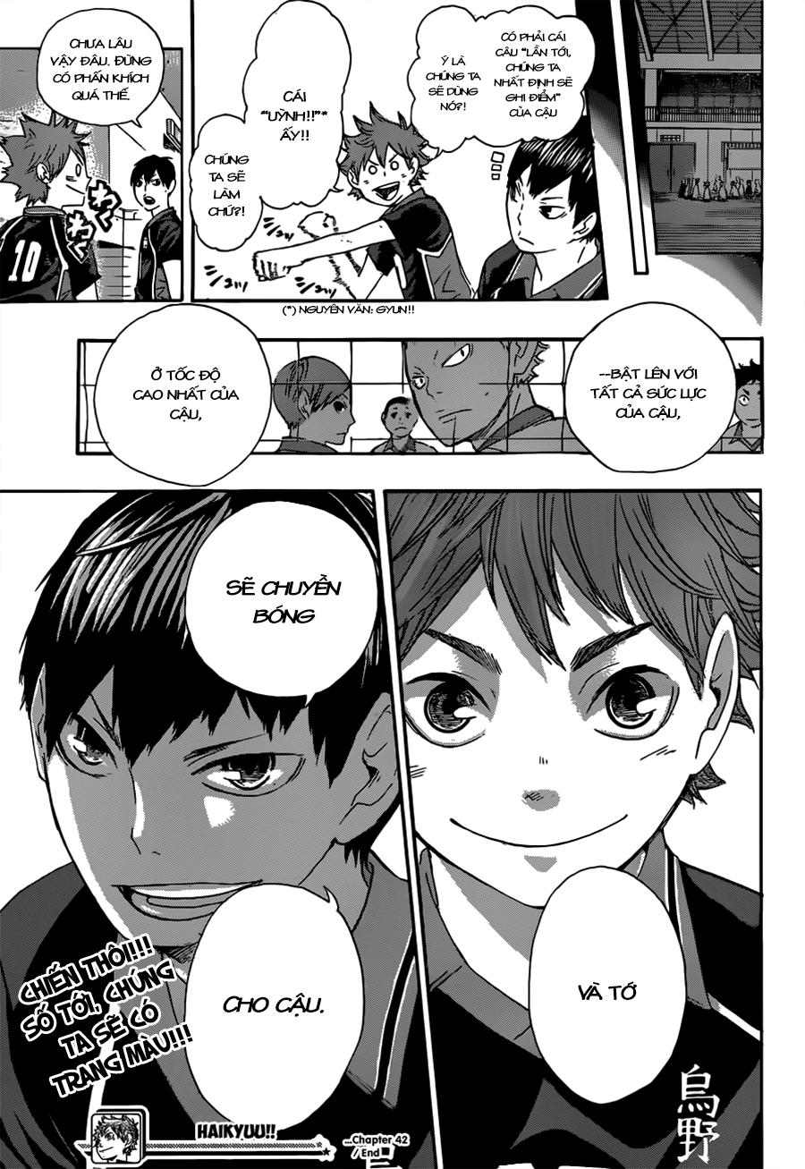 haikyuu chapter 42 - Trang 3