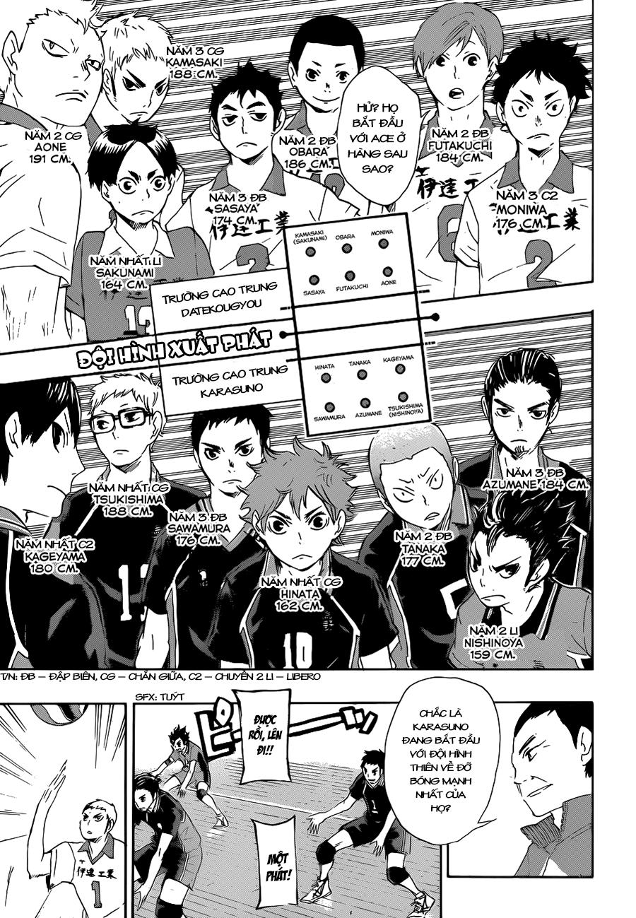 haikyuu chapter 42 - Trang 3