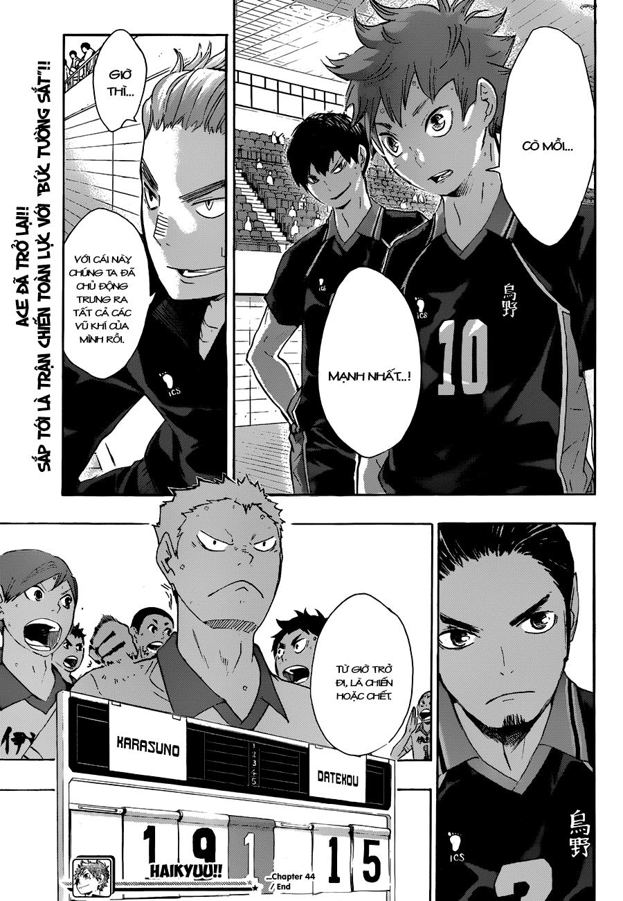 haikyuu chapter 44 - Trang 3