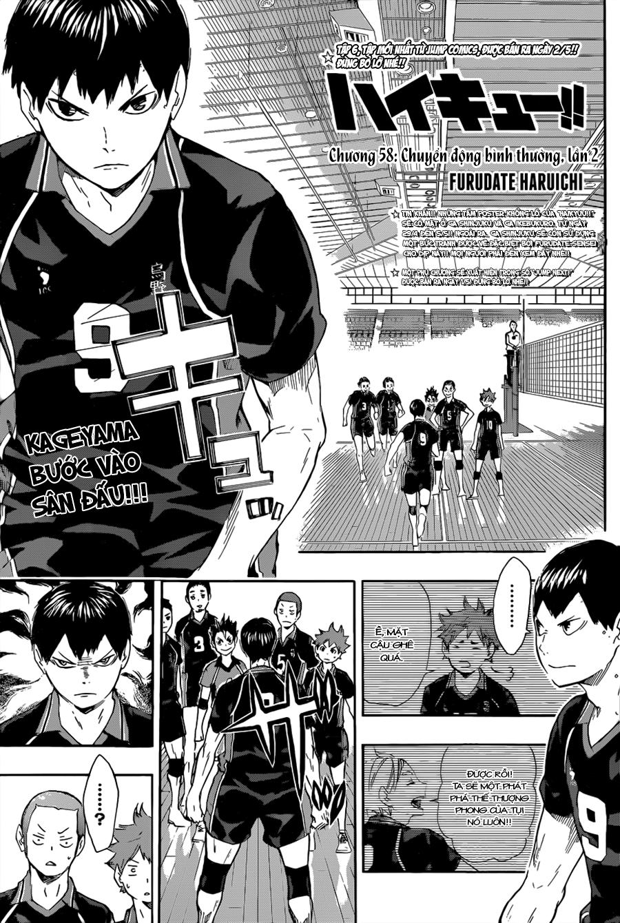 haikyuu chapter 58 - Trang 3