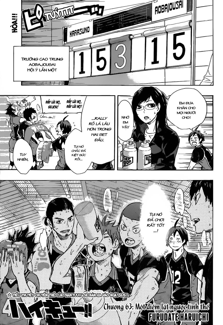 haikyuu chapter 63 - Trang 3